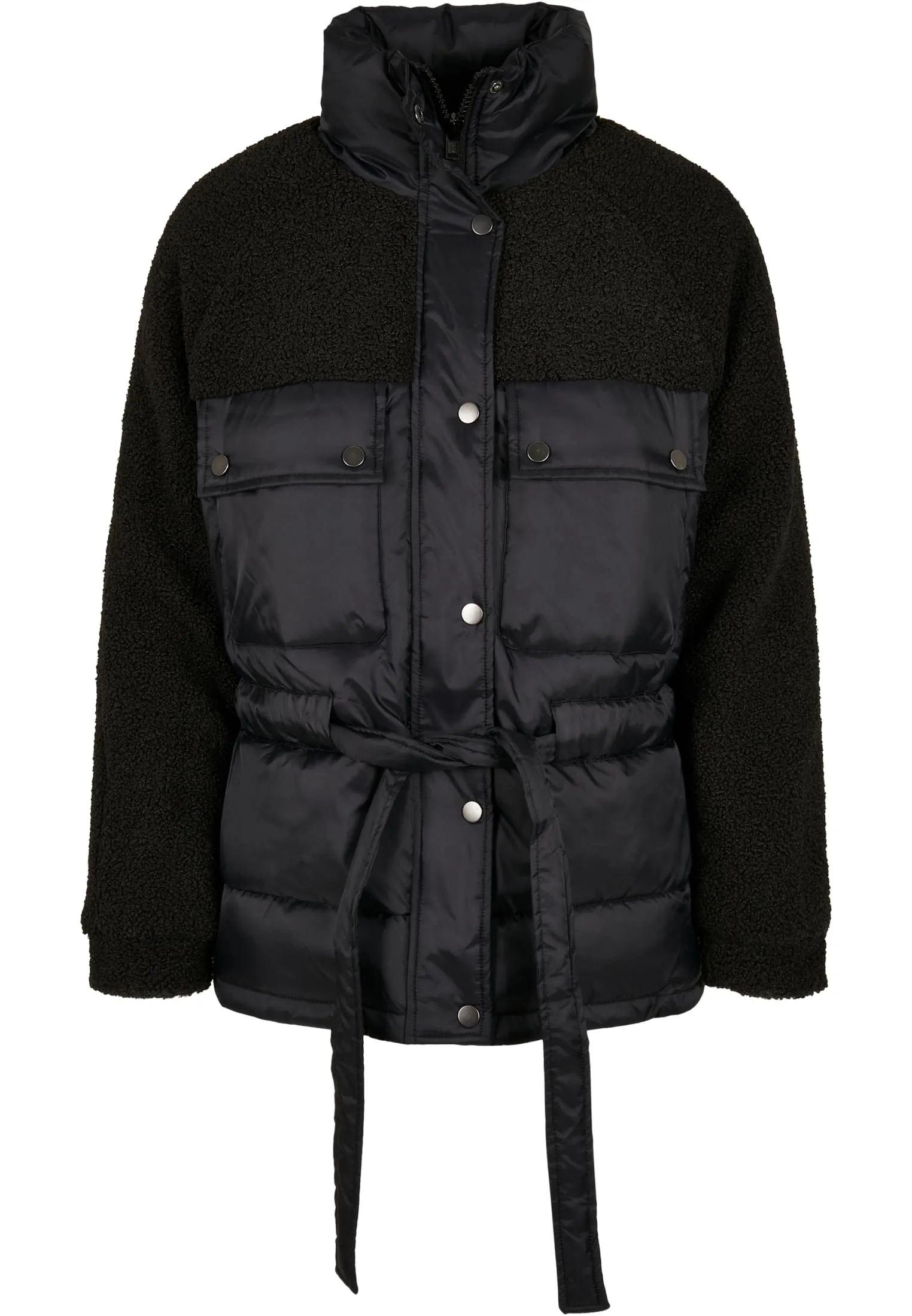 UC Sherpa Mix Puffer Jacket Jasper