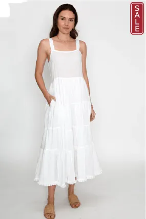 Vienna Dress-white