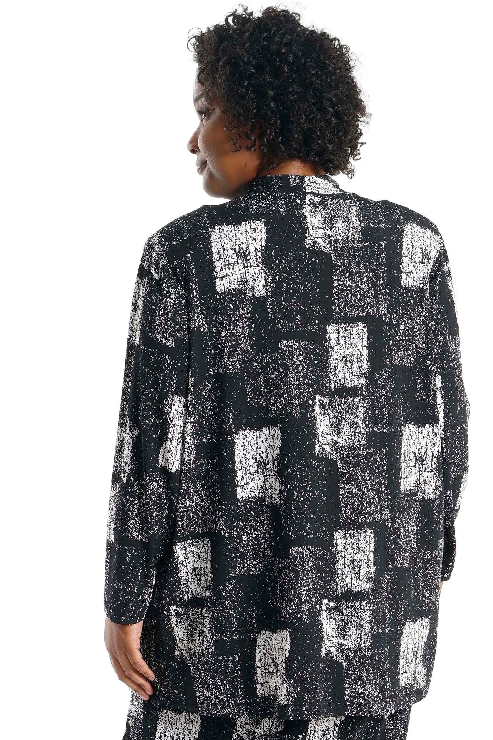 Vikki Vi Jersey Nightscape Kimono Jacket