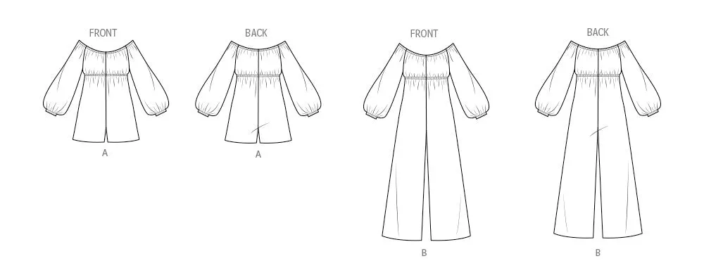 Vogue sewing pattern 2041 Jumpsuit in Two Lengths