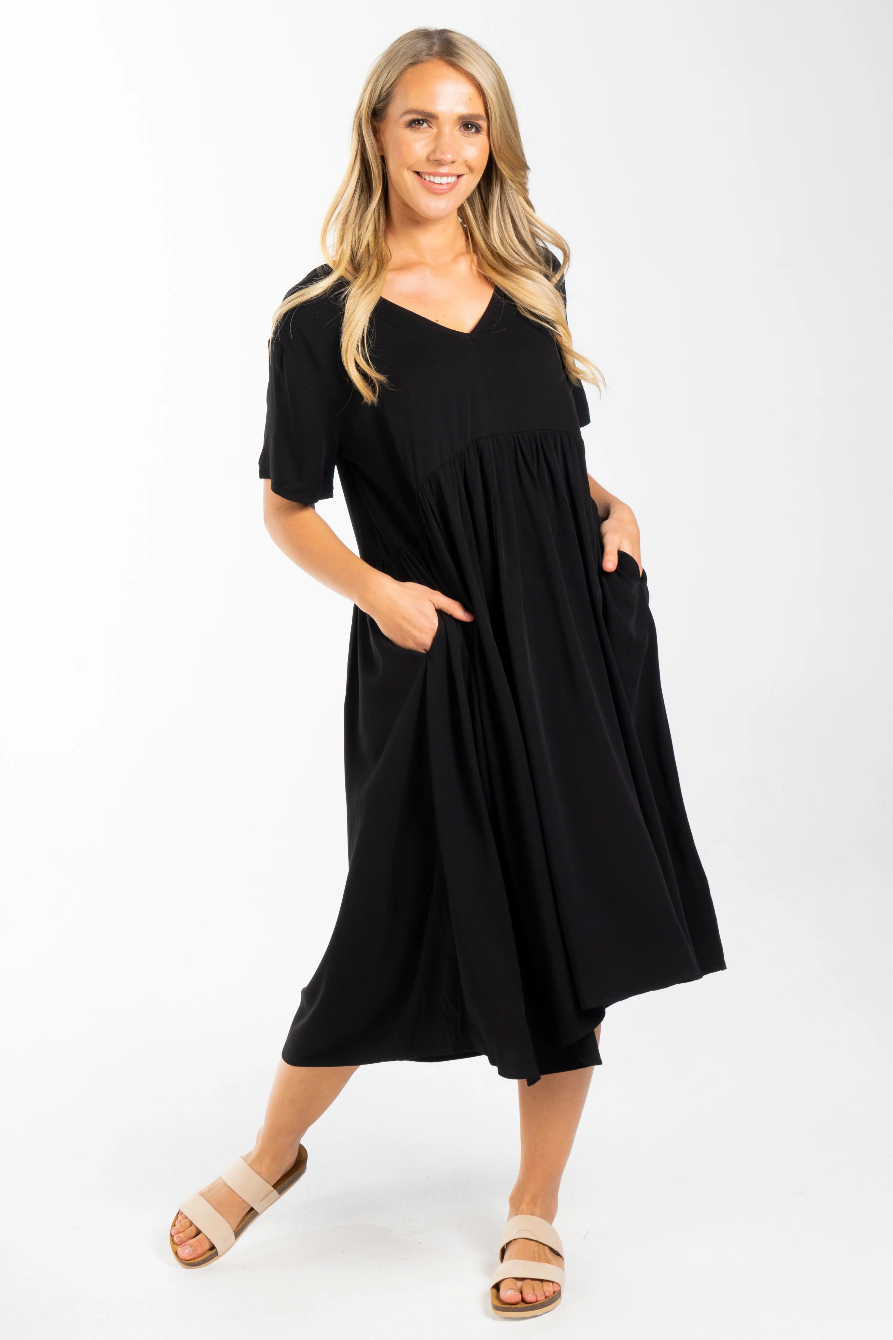 Wander Dress | Black | FINAL SALE