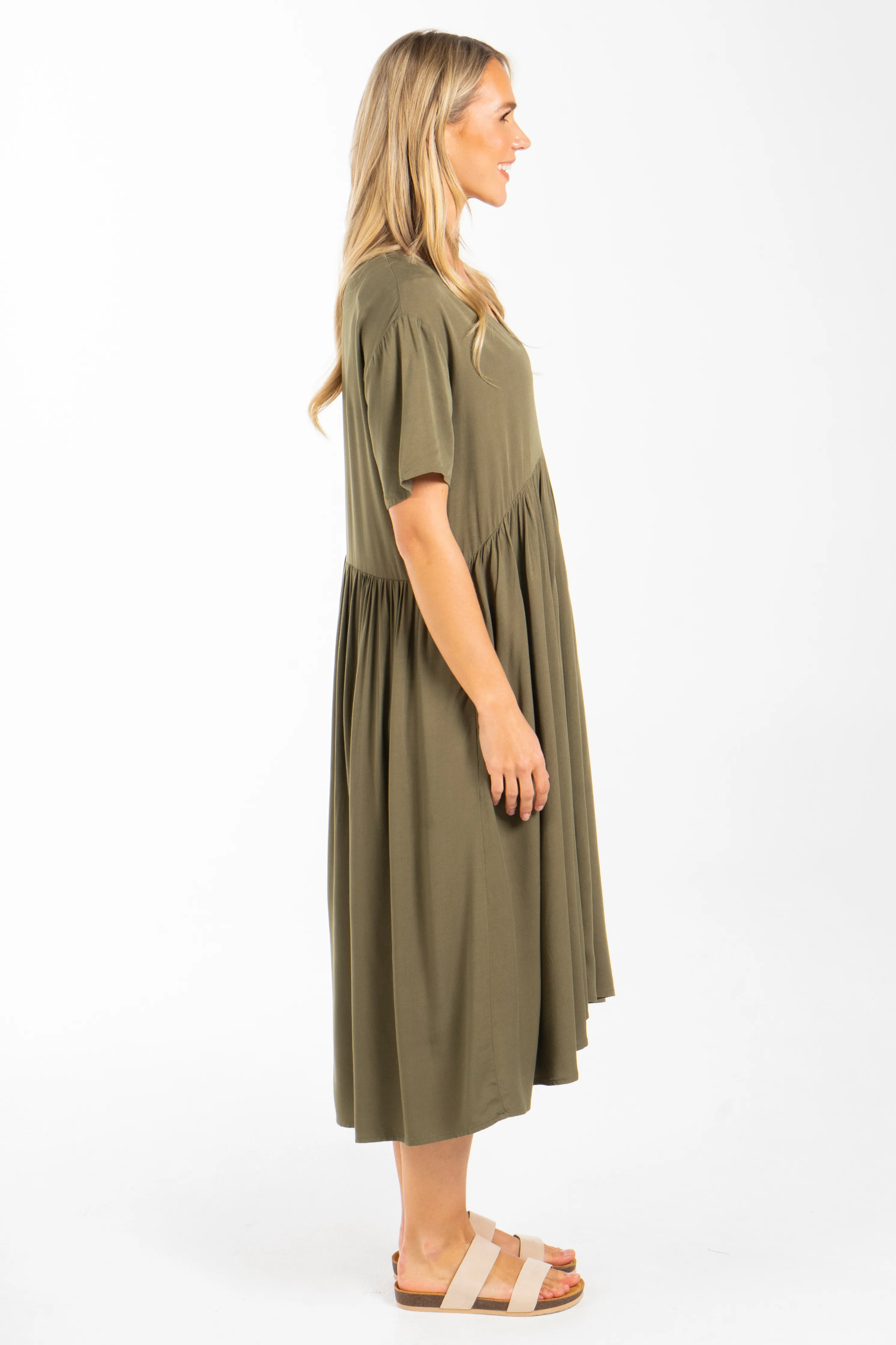 Wander Dress | Khaki | FINAL SALE