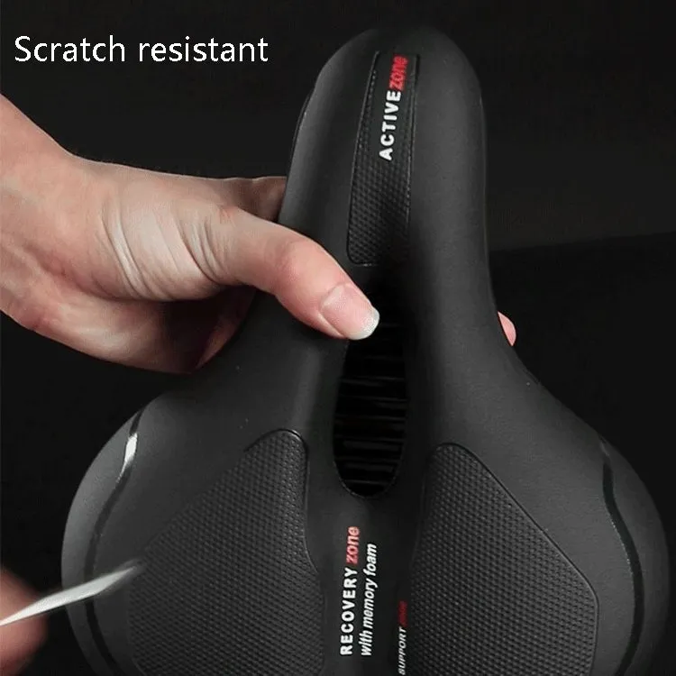 Wheel Up Mountain Bike Saddles Road Bikes Bicycles Comfortable Saddle Cushions Accessories And Bicycle Cushions, Colour: Spring Red Black