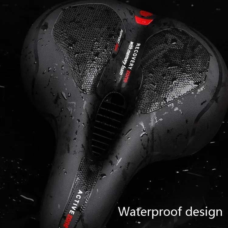 Wheel Up Mountain Bike Saddles Road Bikes Bicycles Comfortable Saddle Cushions Accessories And Bicycle Cushions, Colour: Spring Red Black