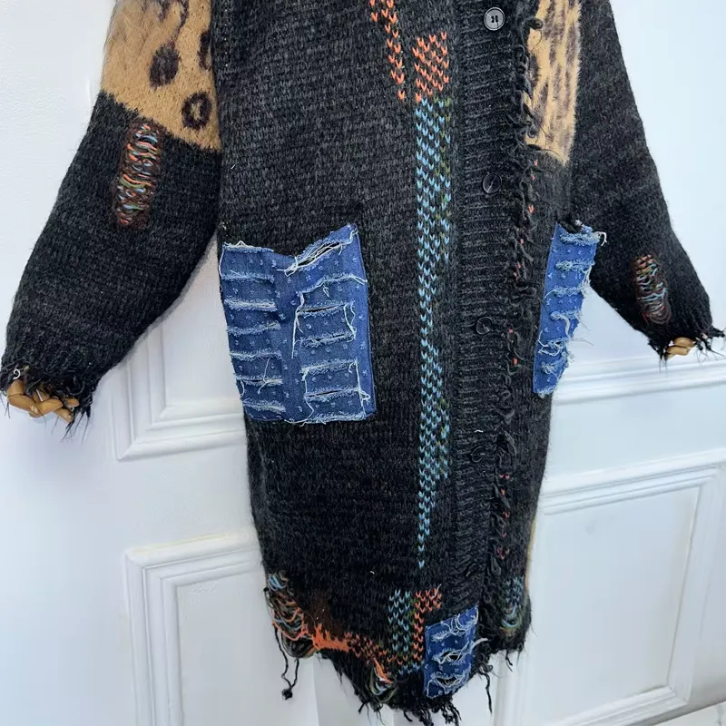 Wild Patchwork Cardigan Kimono