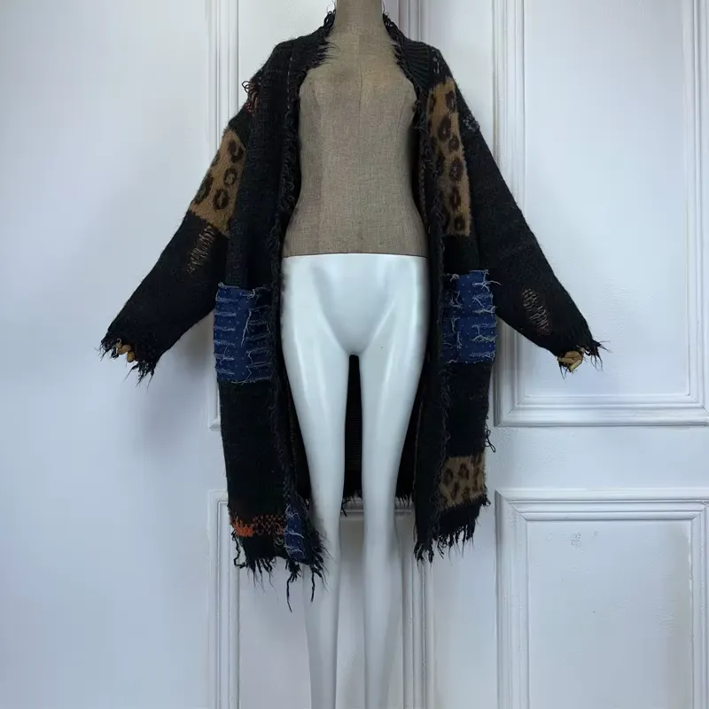 Wild Patchwork Cardigan Kimono