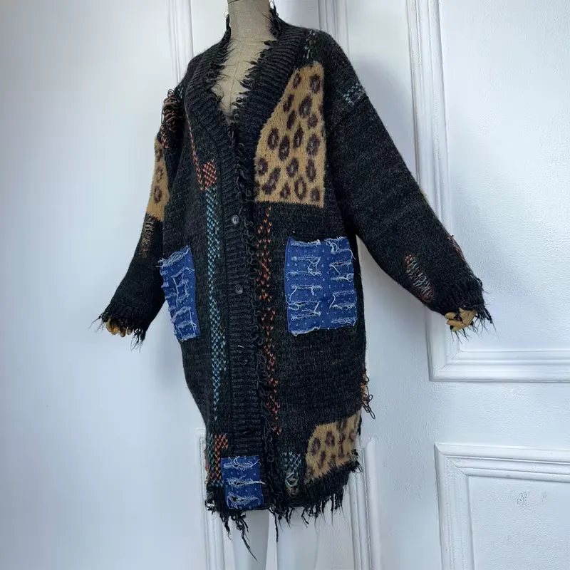 Wild Patchwork Cardigan Kimono