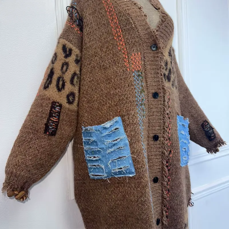 Wild Patchwork Cardigan Kimono