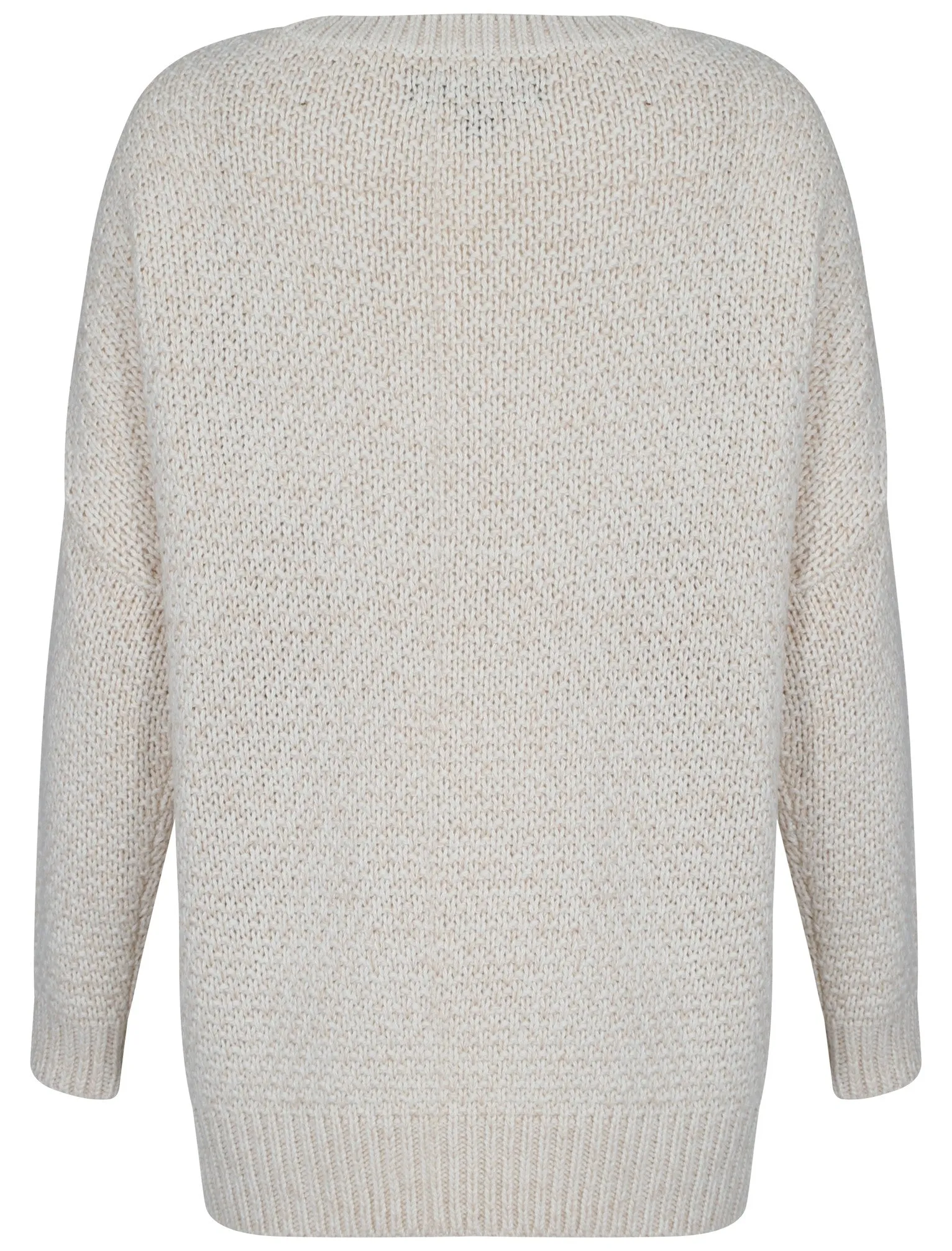 Womens Amara Reya Lemon Blossom Cream Crew Neck Jumper