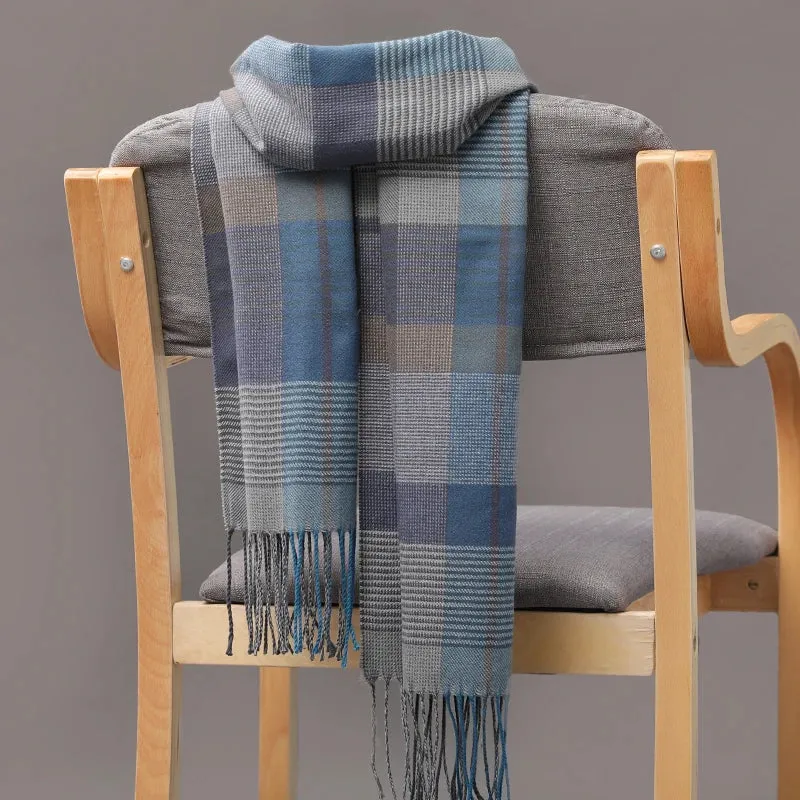 Women's / Men's  Warm Classic Plaid Scarf