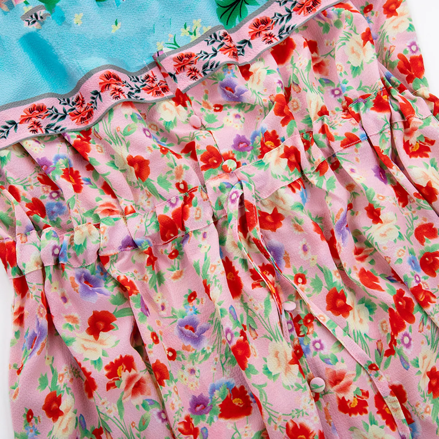 Women's Summer/Autumn Floral Long Off Shoulder Dress