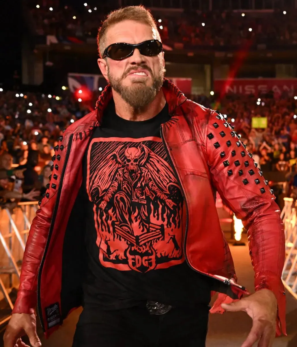 WWE Edge Summerslam 2022-23 Jacket | WWE Men Leather Jacket