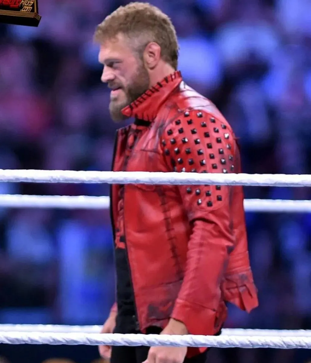 WWE Edge Summerslam 2022-23 Jacket | WWE Men Leather Jacket
