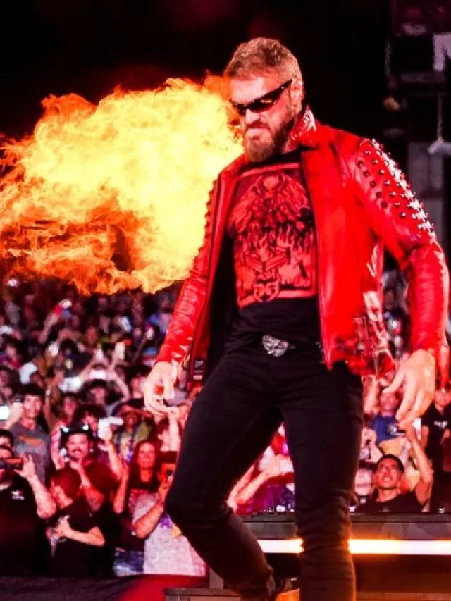 WWE Edge Summerslam 2022-23 Jacket | WWE Men Leather Jacket