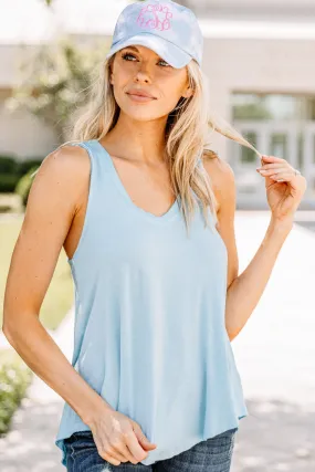 Z Supply: Sandwashed Blue Vagabond Tank