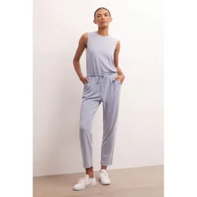 Z Supply Women's Rain Knit Denim Jumpsuit